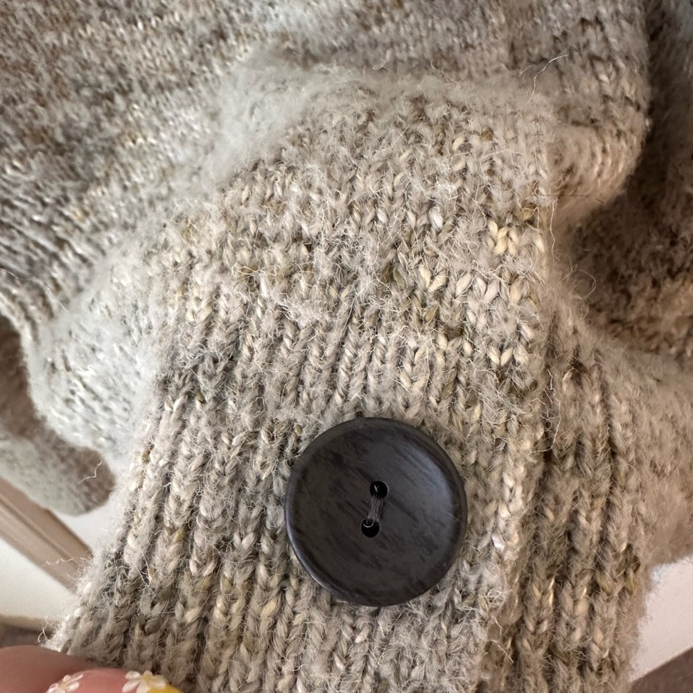 Universal Threads- Cozy Knit Button-Up Cardigan - image 3